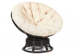 Кресло-качалка Papasan w 23/01 B с подушкой Antique brown, ткань Старт в Березниках - berezniki.магазин96.com | фото