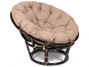 Кресло Papasan 23/01 W с подушкой Antique brown, экошерсть Коричневый в Березниках - berezniki.магазин96.com | фото