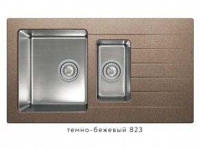 Мойка комбинированная Tolero twist TTS-890 Темно-бежевый 823 в Березниках - berezniki.магазин96.com | фото