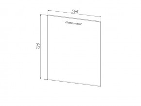 П 60 Комплект для посудомоечной машины 600 мм (цоколь + фасад) ЛДСП в Березниках - berezniki.магазин96.com | фото